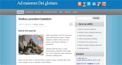 Desktop Screenshot of amdg.eu